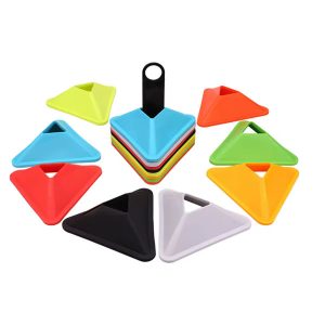 Set De 20x Conos agilidad triangular con soporte