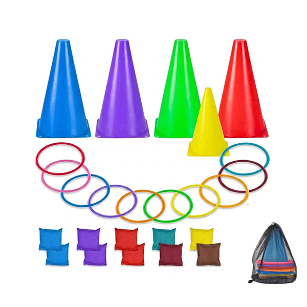 Set de Conos, Aros y bolsitas de arena